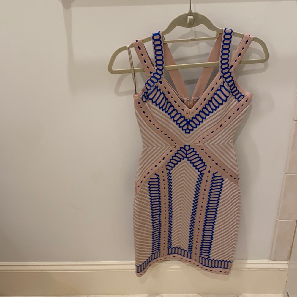 Herve Leger mini dress